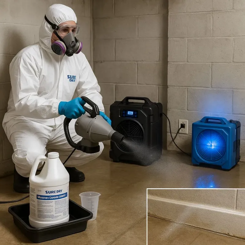 Sanitization and Odor Removal process in The Hammocks, FL